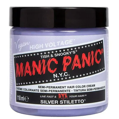 Manic Panic Creme De Coloração Semi-Permanente Silver Stiletto