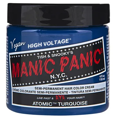 Manic Panic Creme De Coloração Semi-Permanente Atomic Turquoise