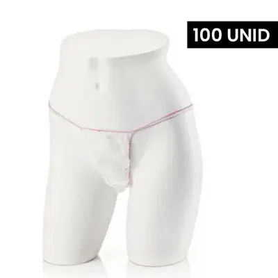 Tanga / Cueca Descartável Tnt Mini Para Senhora