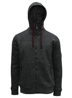 SAMUEL | Chenille Poly Bonded Zip-Up