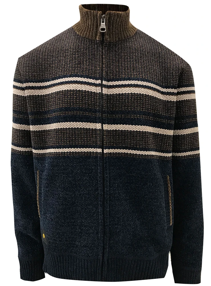 ANGELO | Bonded Polar Zip-up Sweater