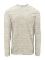 REN | Slub ottoman long-sleeve crewneck Shirt