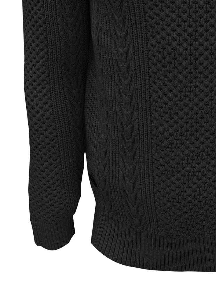 CUDI | Cabel Knit Cashmere like Sweater