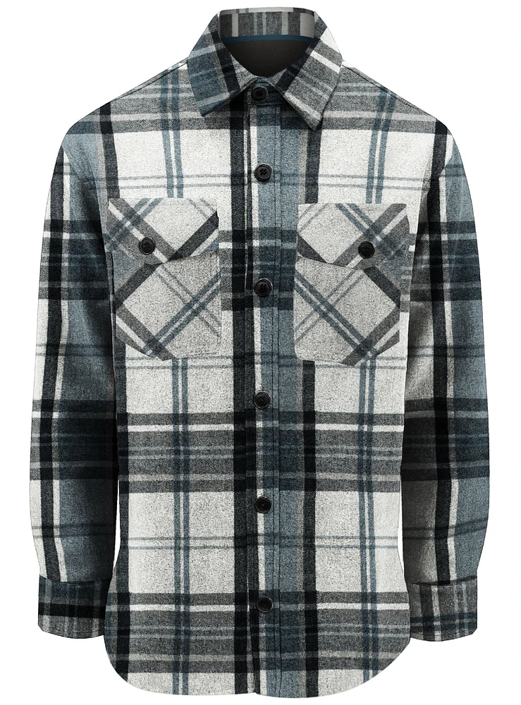 JOHN|Checkered pattern Shirt