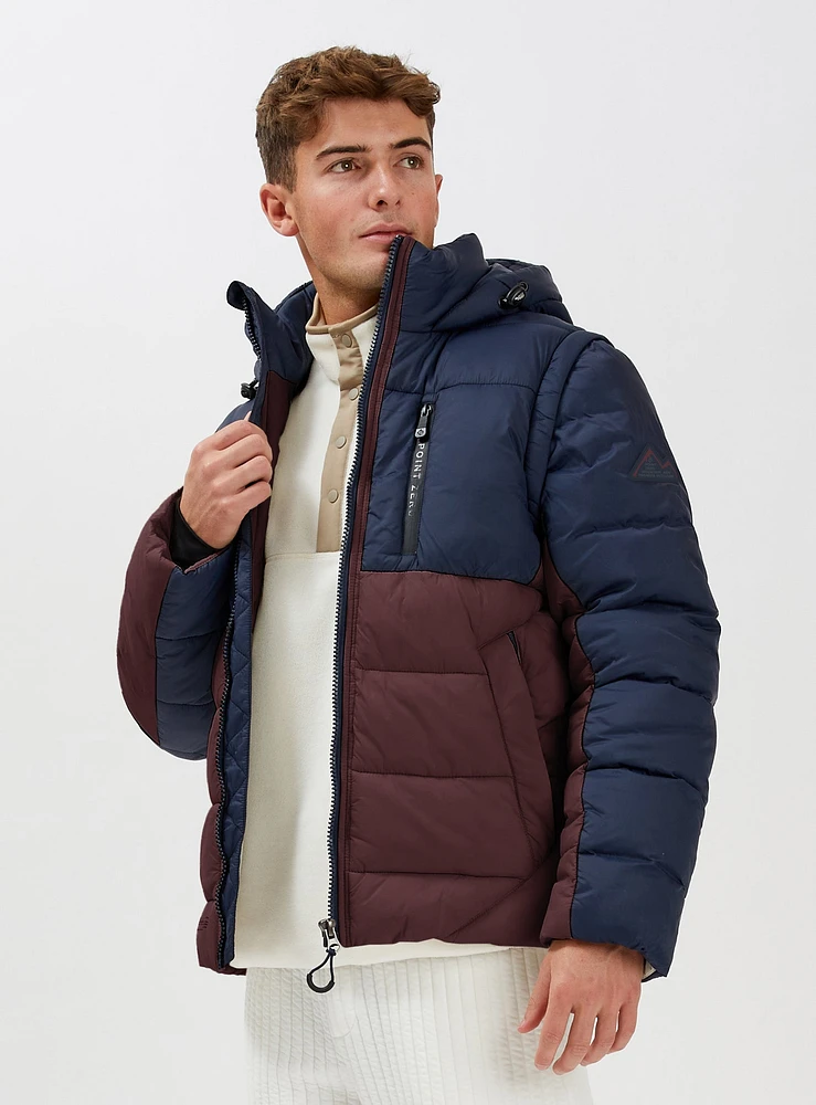 DALLMANN | Midweight Zip-off sleeves Puffer