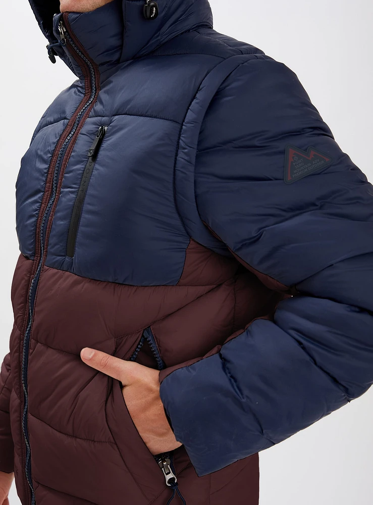 DALLMANN | Midweight Zip-off sleeves Puffer