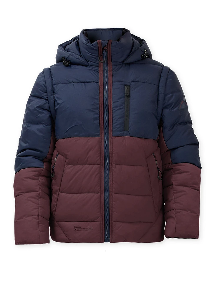 DALLMANN | Midweight Zip-off sleeves Puffer