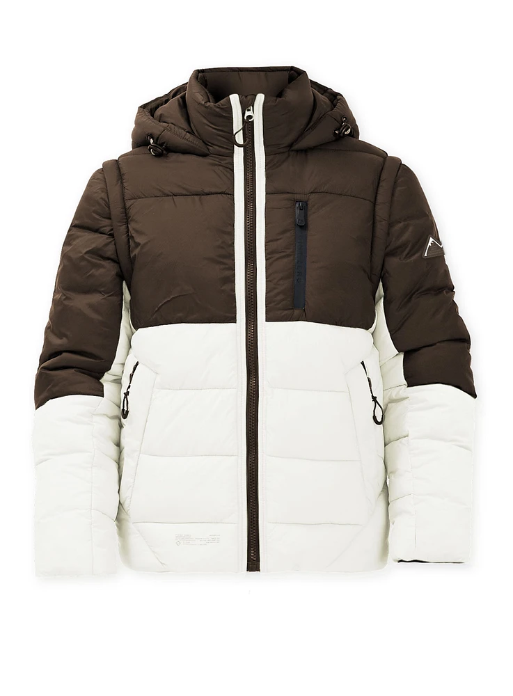 DALLMANN | Midweight Zip-off sleeves Puffer