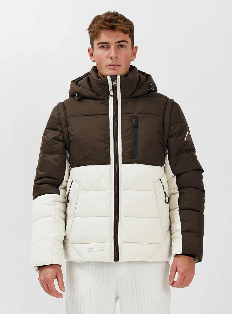DALLMANN | Midweight Zip-off sleeves Puffer