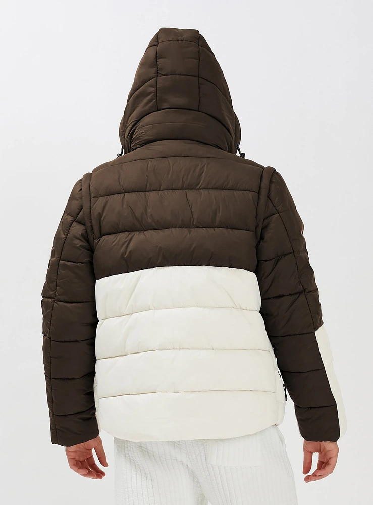 DALLMANN | Midweight Zip-off sleeves Puffer