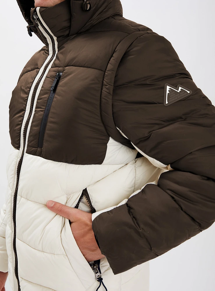 DALLMANN | Midweight Zip-off sleeves Puffer
