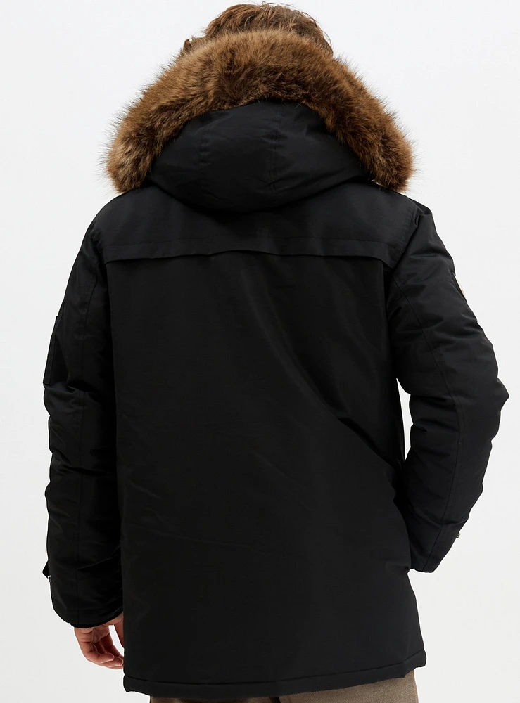 MARIANO | Hooded mid-length parka