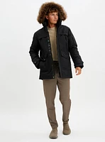 MARIANO | Hooded mid-length parka