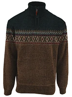 KEV|High collar textured Sweater