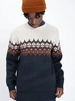 FREDIE|Long-sleeve print Sweater