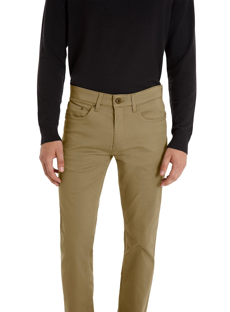 JEFFREY | Cotton Sateen Pants