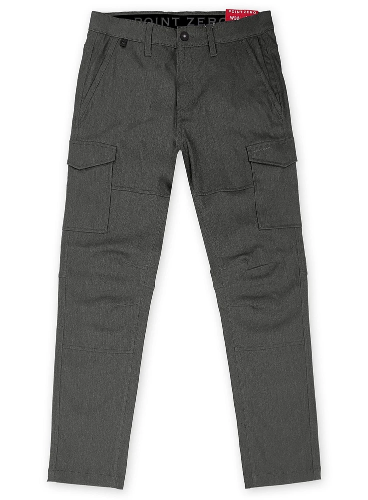 EZRA| Textured Cargo Pants