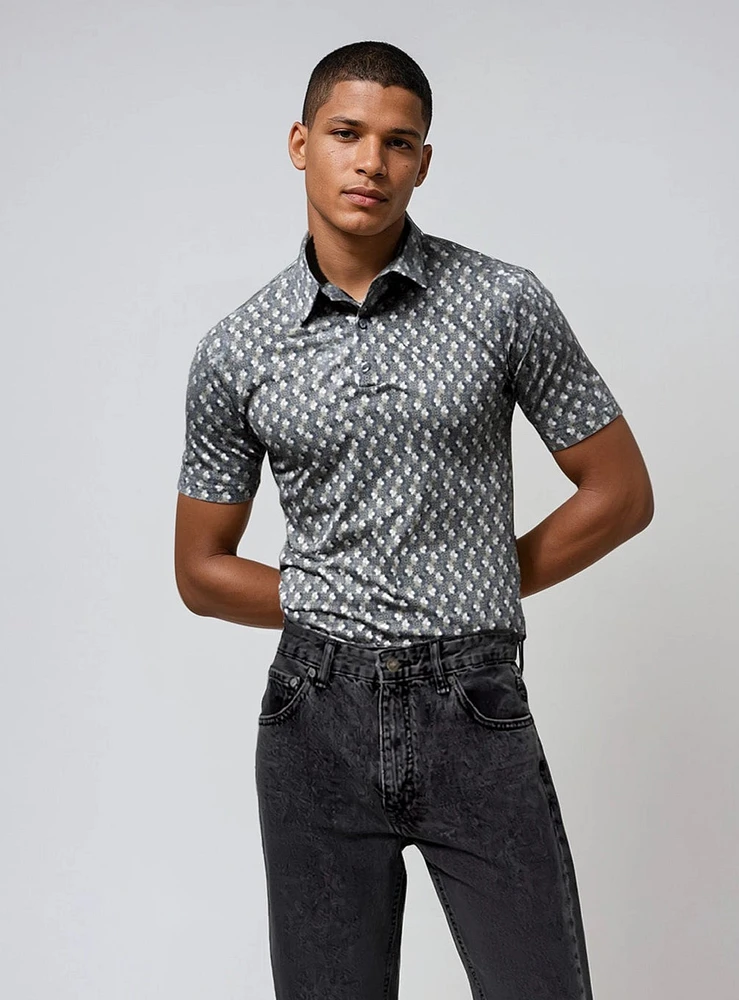 WILLFRED | Dot Printed Polo
