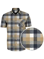 DAN | Cotton Slub Checkered Shirt