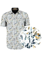 RON | Four Way Stretch Print Shirt