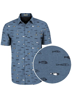 LENNOX | Fish Print Shirt