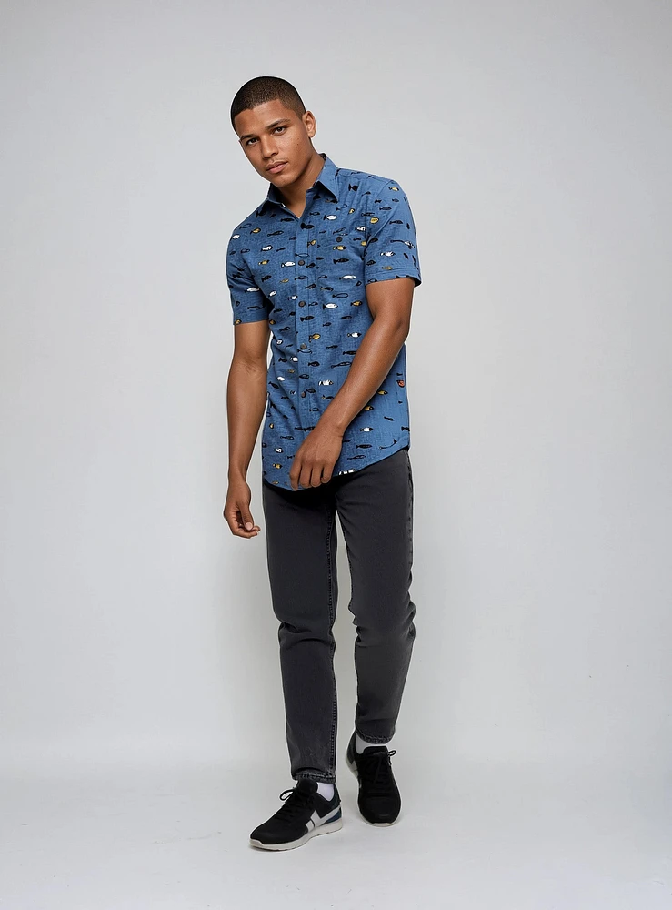 LENNOX | Fish Print Shirt