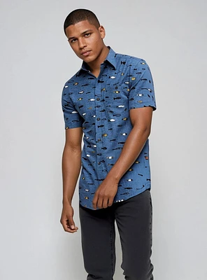 LENNOX | Fish Print Shirt