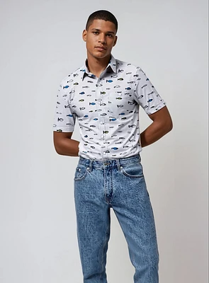 LENNOX | Fish Print Shirt