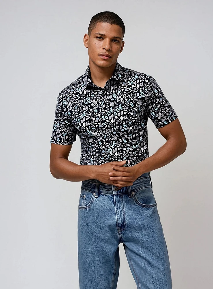 TRAVERS | Print Dry Edition Stretch Shirt