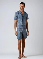LAZIO | Printed Swimshorts