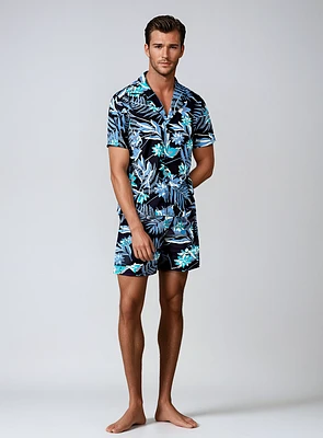 ZENO | Elastic Waist Stretch Swimshorts