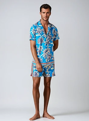 ENZO | Tropical Stretch Swimshorts