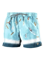 TANNER | Elastic Waistband Stretch Swimshorts