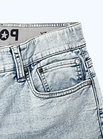 RUSSELL | 12 inch Denim Cargo Bermuda With Pockets