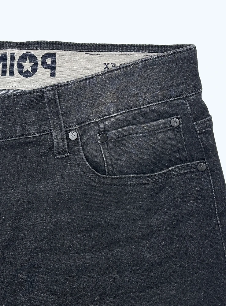 RANDY | Rolled Denim Cargo Bermuda
