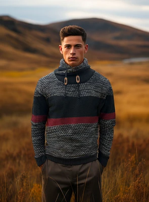 MASE | Shawl Collar Sweater