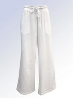 KELLY | Flowy Pants With Elastic Waistband