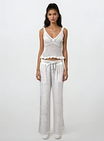 KELLY | Flowy Pants With Elastic Waistband