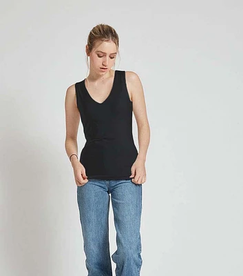 EVA | Simple V-Neck Tank Top