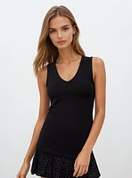 EVA | Simple V-Neck Tank Top