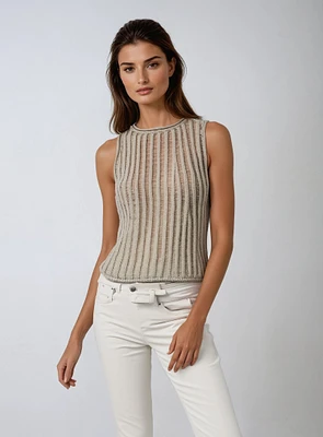 MELANY | Sleeveless Knit Sweater