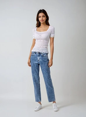 TRACY | T-Shirt Knit Sweater