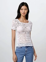 TRACY | T-Shirt Knit Sweater