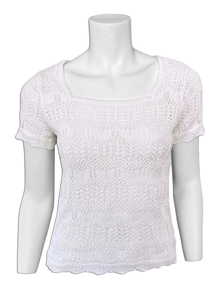 TRACY | T-Shirt Knit Sweater