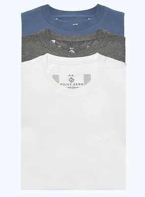 3-Pack Cotton Organic Long Sleeves T-shirts