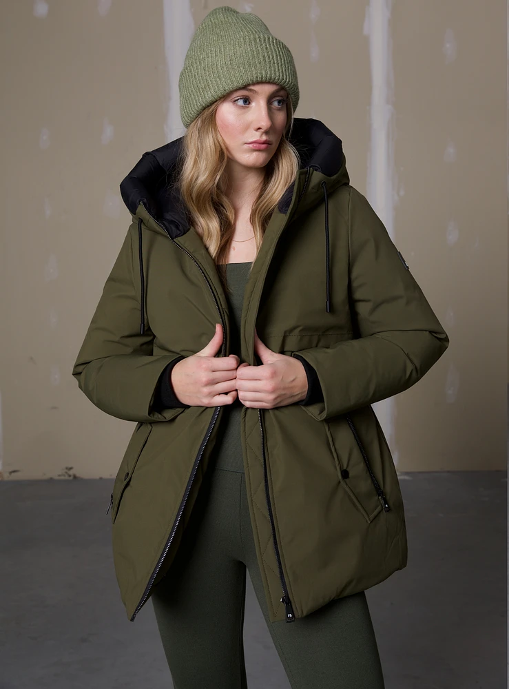 AGNES | Hooded parka jacket