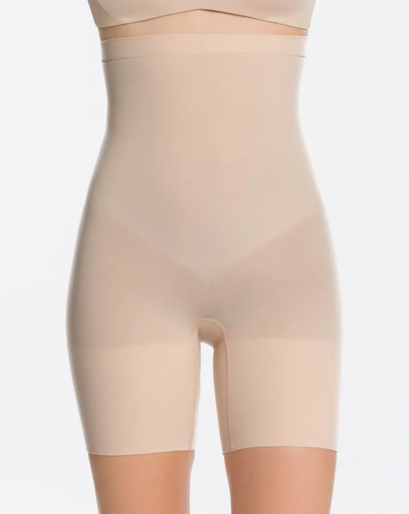 SPANX Nude seamless high-waisted shaping briefs - ESD Store fashion,  footwear and accessories - best brands shoes and designer shoes