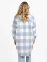 Brittney Brush Plaid Shacket