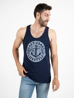 East Coast Lifestyle Anchor Distressed Tank