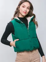 2 Tone Puffer Vest